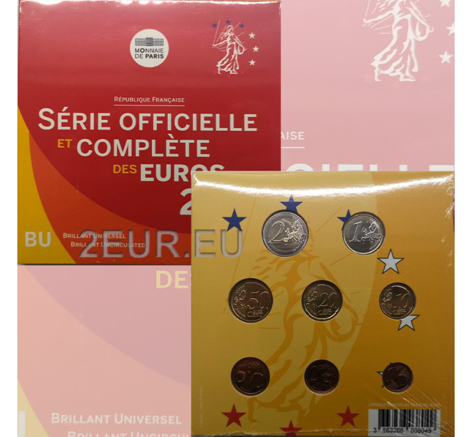 France BU set 2020 - Euro coin set for 36.00 € ✅