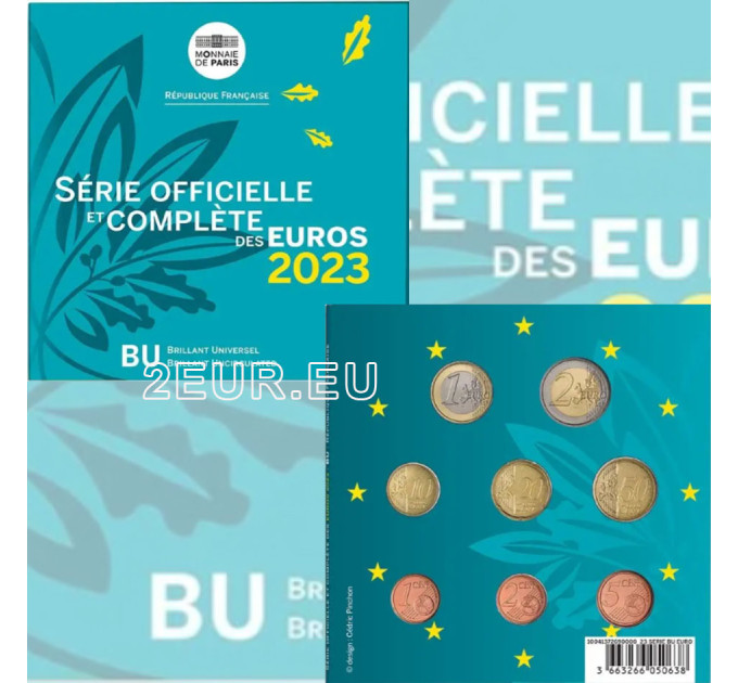 Francia BU set 2023 - juego de monedas de euro por 40.00 € ✅