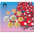 France BU set 2024 - Euro coin set - Paralympic Mascot for 90.00 € ✅
