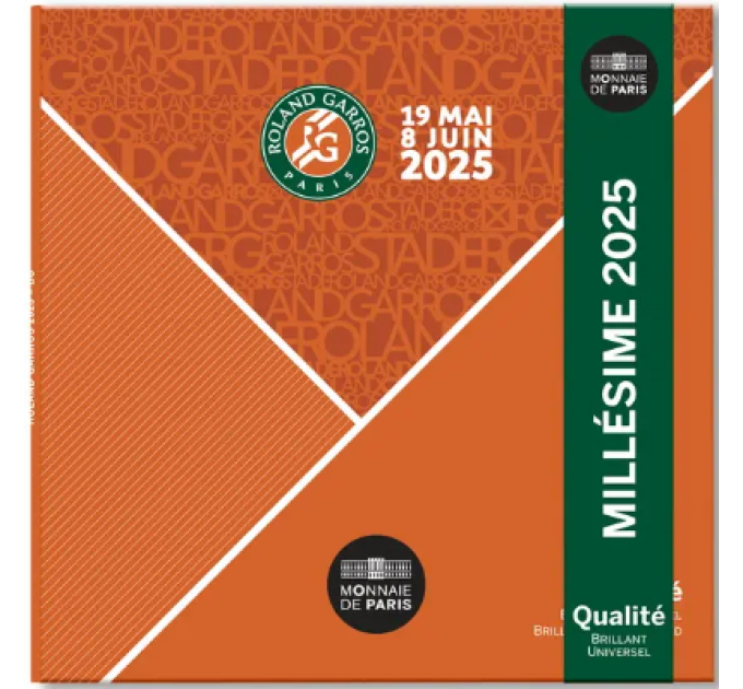 Francia BU set 2025 - Roland Garros por 90.00 € ✅