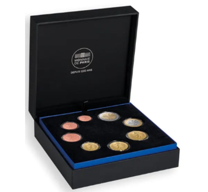 Francia PROOF set 2024 - juego de monedas de euro por 95.00 € ✅