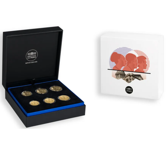 Francia PROOF set 2024 - NUEVOS LADOS NACIONALES por 95.00 € ✅