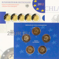 Alemania 2 euro proof 2012 - 10 años de efectivo en euros por 35.00 € ✅