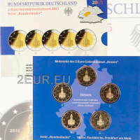 Alemania 2 euro proof 2015 - Iglesia de San Pablo de Frankfurt