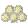 Alemania 2 euros UNC 2009 - 10 años euros - ADFGJ por 38.00 € ✅
