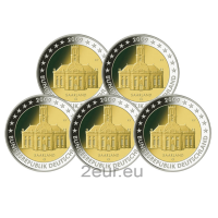 Alemania 2 euros UNC 2009 - Sarre - Ludwigskirche Saarbrücken - ADFGJ