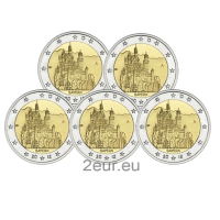 Alemania 2 euros UNC 2012 - Baviera - Castillo de Neuschwanstein - ADFGJ