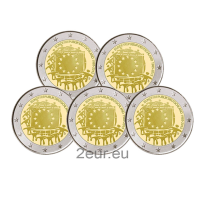 Alemania 2 euros UNC 2015 - 30 Aniversario de la Bandera Europea - ADFGJ