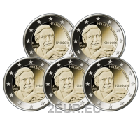 Alemania 2 euros UNC 2018 - 100 cumpleaños de Helmut Schmidt - ADFGJ