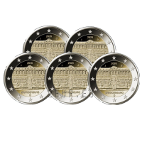Alemania 2 euros UNC 2020 - Brandeburgo - Palacio Sanssouci - ADFGJ
