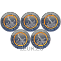 Alemania 5 euros UNC 2018 - Zona Subtropical por 49.00 € ✅