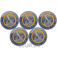 Alemania 5 euros UNC 2018 - Zonas climáticas de la tierra - Subtropical