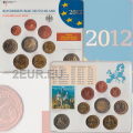 Alemania 2012 - conjunto de euros BU por 17.00 € ✅