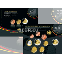 Alemania 2021 - conjunto de euros BU