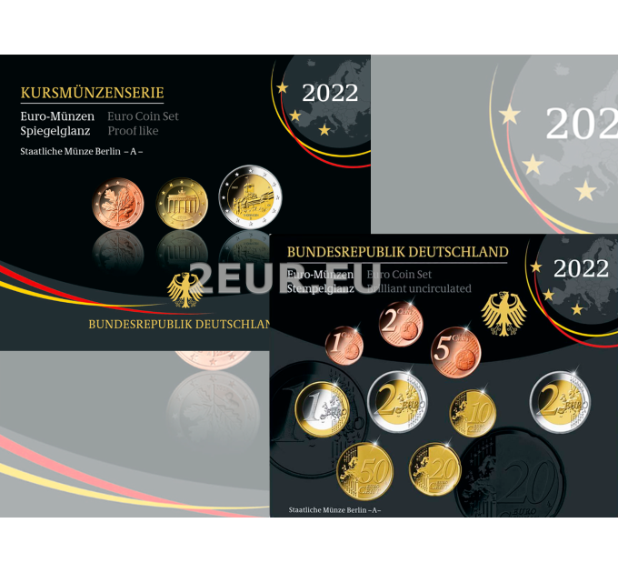 Germany 2022 - euro set BU for 119.00 € ✅