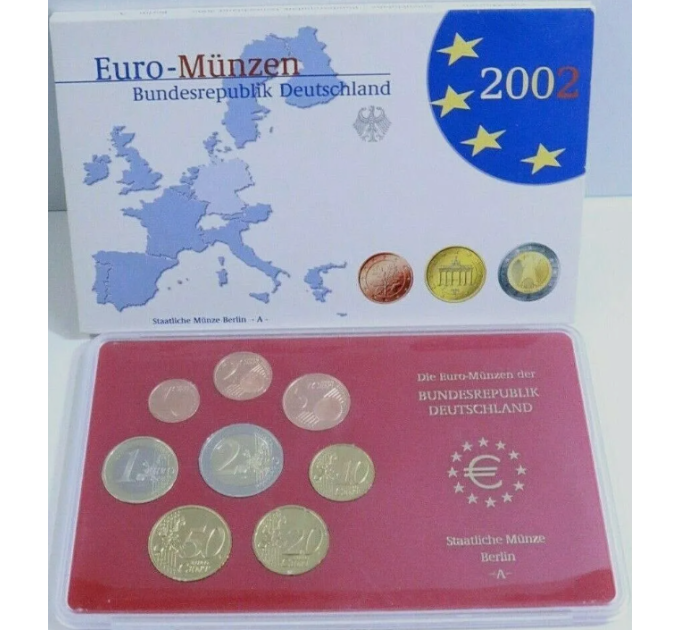 ALEMANIA SET PROOF 2002 - A por 17.00 € ✅