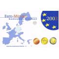 GERMANY SET PROOF 2003 - D for 17.00 € ✅