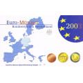 GERMANY SET PROOF 2003 - F for 18.00 € ✅
