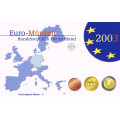 GERMANY SET PROOF 2003 - J for 18.00 € ✅