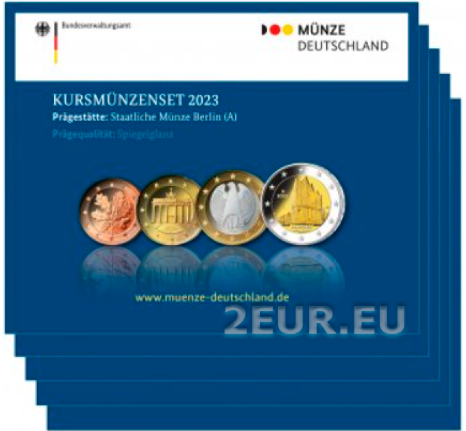 ALEMANIA SET PROOF 2023 - ADFGJ por 144.90 € ✅