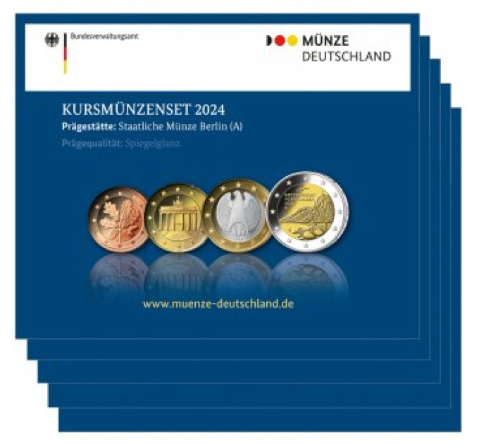 GERMANY SET PROOF 2024 - ADFGJ for 219.90 € ✅