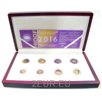 Grecia 2016 - Conjunto de euros proof