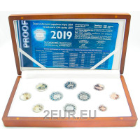 Grecia 2019 - Conjunto de euros proof