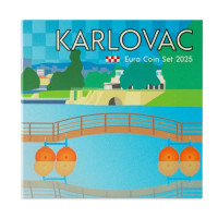 Croatia euro set BU 2025 - Karlovac
