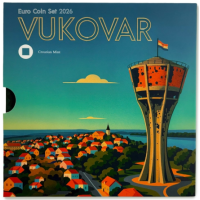 Croatia euro set BU 2026 - Vukovar