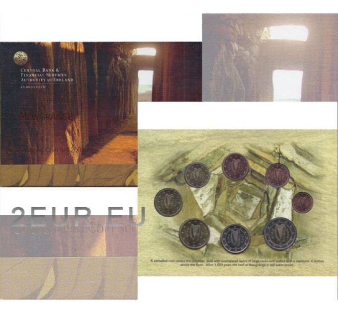 Ireland euro set BU 2008 - Newgrange for 29.00 € ✅