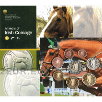 Ireland euro set BU 2010 - Land of the Horses Ireland euro set BU 2010 - Land of the Horses