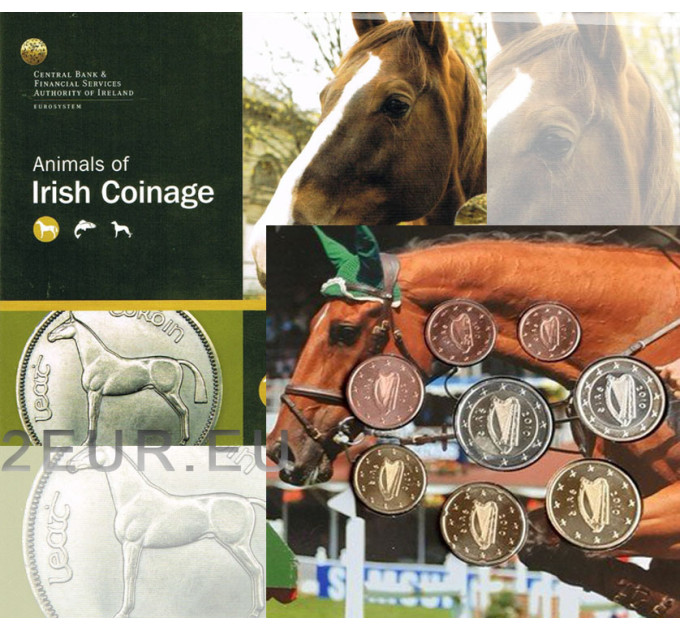 Irlanda conjunto de euros BU 2010 - Tierra de los Caballos por 32.00 € ✅