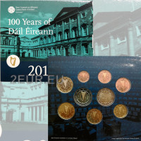 Ireland euro set BU 2019 - 100 Years of Dail Eireann Ireland euro set BU 2019 - 100 Years of Dail Eireann