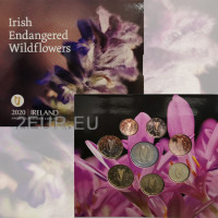 Irlanda conjunto de euros BU 2020 - Flores silvestres irlandesas en peligro de extinción