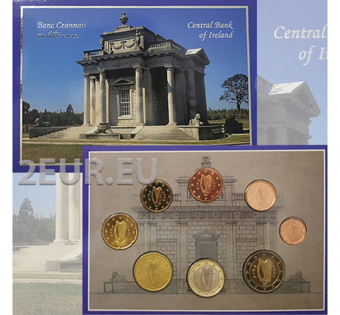 Ireland euro set BU 2003 - Cultural Heritage - Casino von 1759 in Marino for 30.00 € ✅