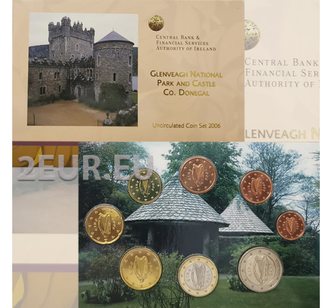 Ireland euro set BU 2006 - Cultural Heritage - Glenveagh National Park for 28.00 € ✅