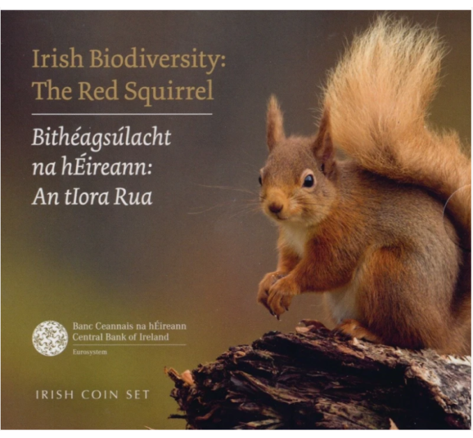 Irlanda conjunto de euros BU 2023 - Biodiversidad - La Ardilla Roja por 37.90 € ✅