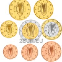 Irlanda 2003 - Conjunto de euros UNC