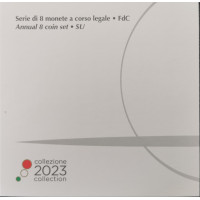 Italia 2023 - Conjunto de euros BU