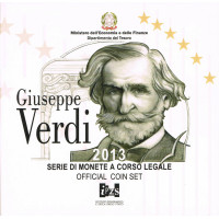 Italia conjunto de euros BU 2013 - Giuseppe Verdi