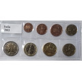 Italia conjunto de euros UNC 2003 por 19.00 € ✅