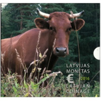 Letonia 2016 - Conjunto de euros BU