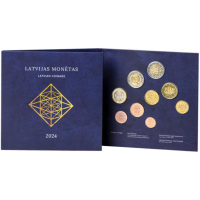 Latvia Euro set BU 2024