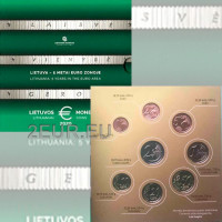 Lituania 2020 -  Conjunto de euros BU