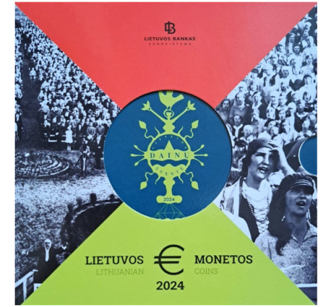 Lituania 2024 - Conjunto de euros BU por 29.00 € ✅