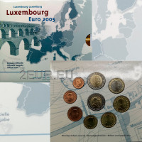 Luxemburgo 2005 - Conjunto de euros BU