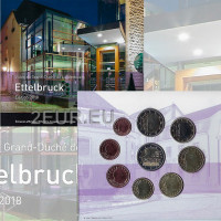 Luxemburgo conjunto de euros BU 2018 - Ciudad de Ettelbruck