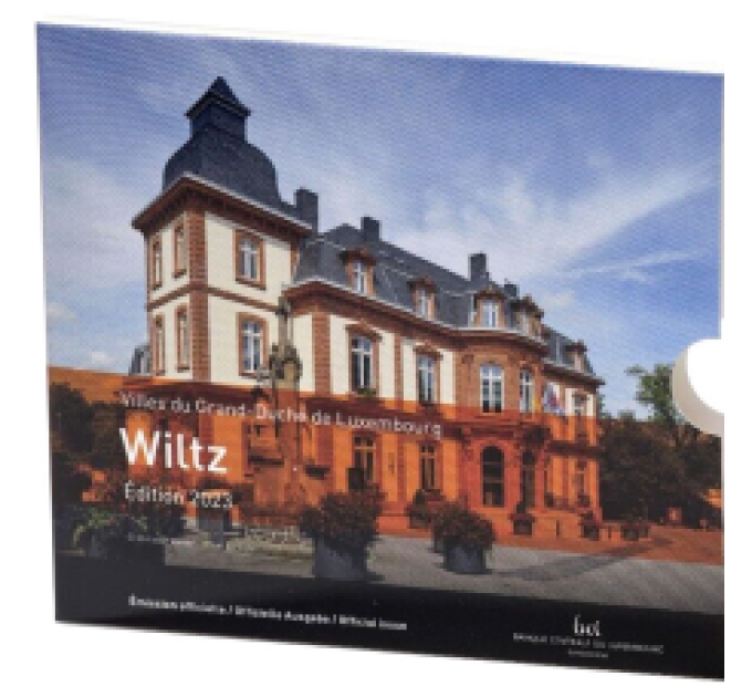 Luxemburgo conjunto de euros BU 2023 - Ciudad de Wiltz - Comité Olímpico Internacional por 385.00 € ✅