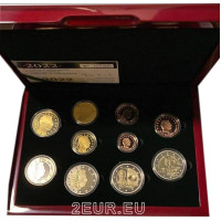 Luxembourg Euro coin set Proof 2022