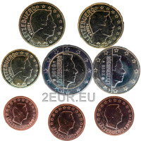 Luxemburgo 2019 - Conjunto de euros UNC